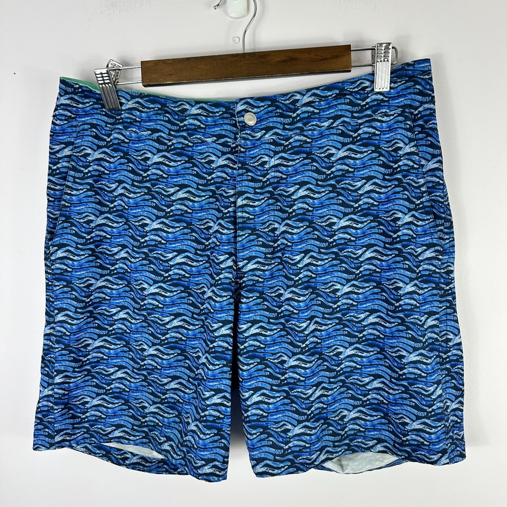 Bonobos 7" Swim Trunks Blue Mens Size 31 Board Shorts Bathing Suit Quick Dry